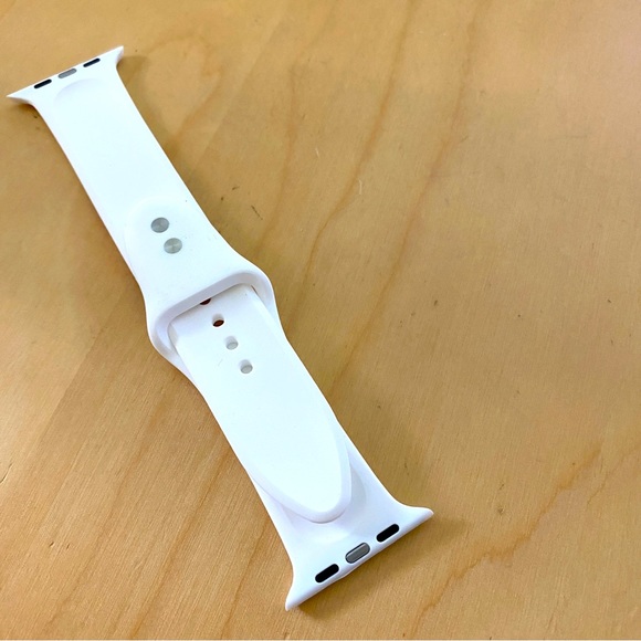 iPhone white watch band series 6 44mm wrist adjustable smart watch timepiece NEW - Picture 6 of 7
